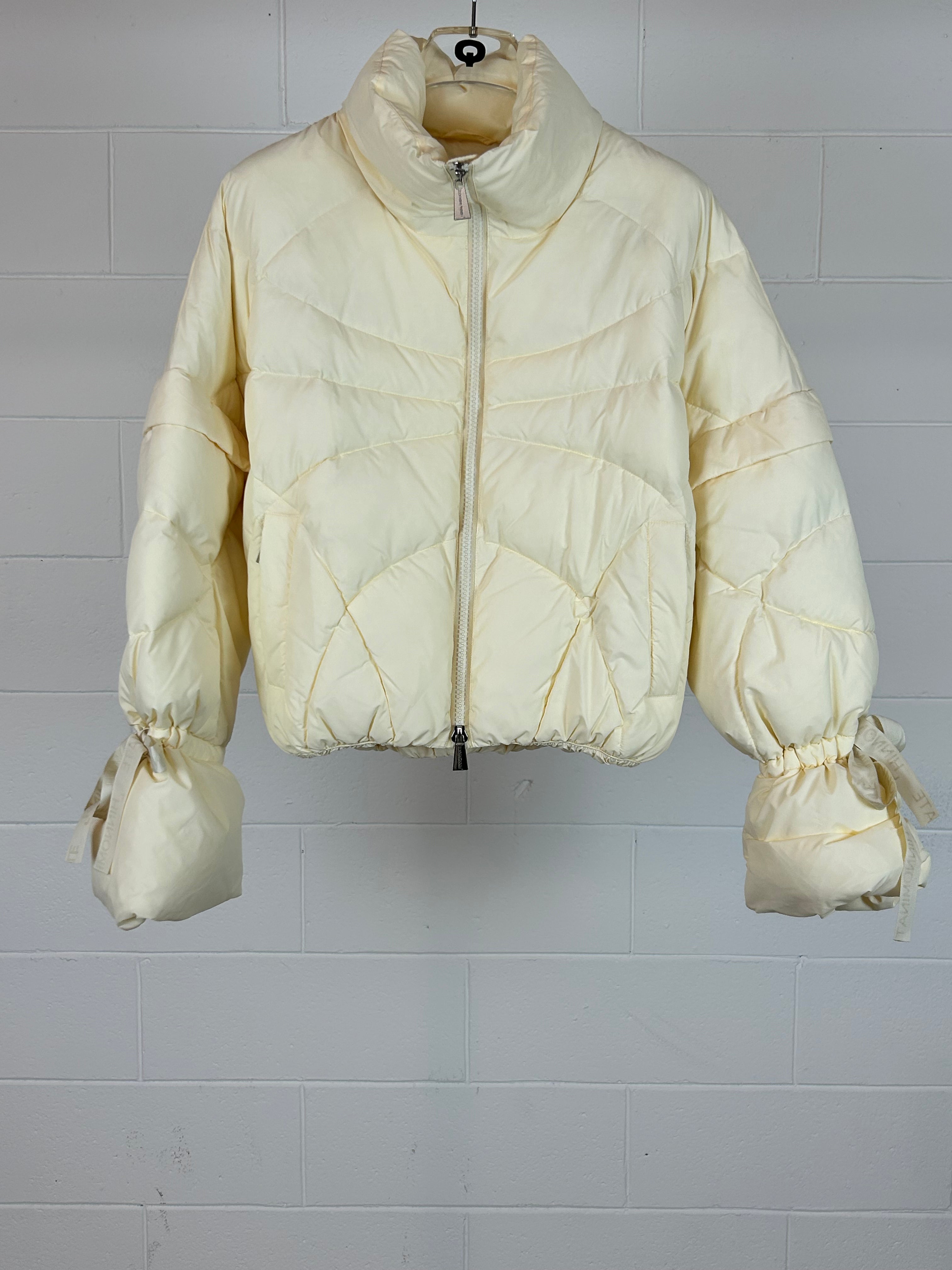 Puffer Jacket With Bow