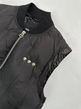 Noir down vest  -  | dBlank