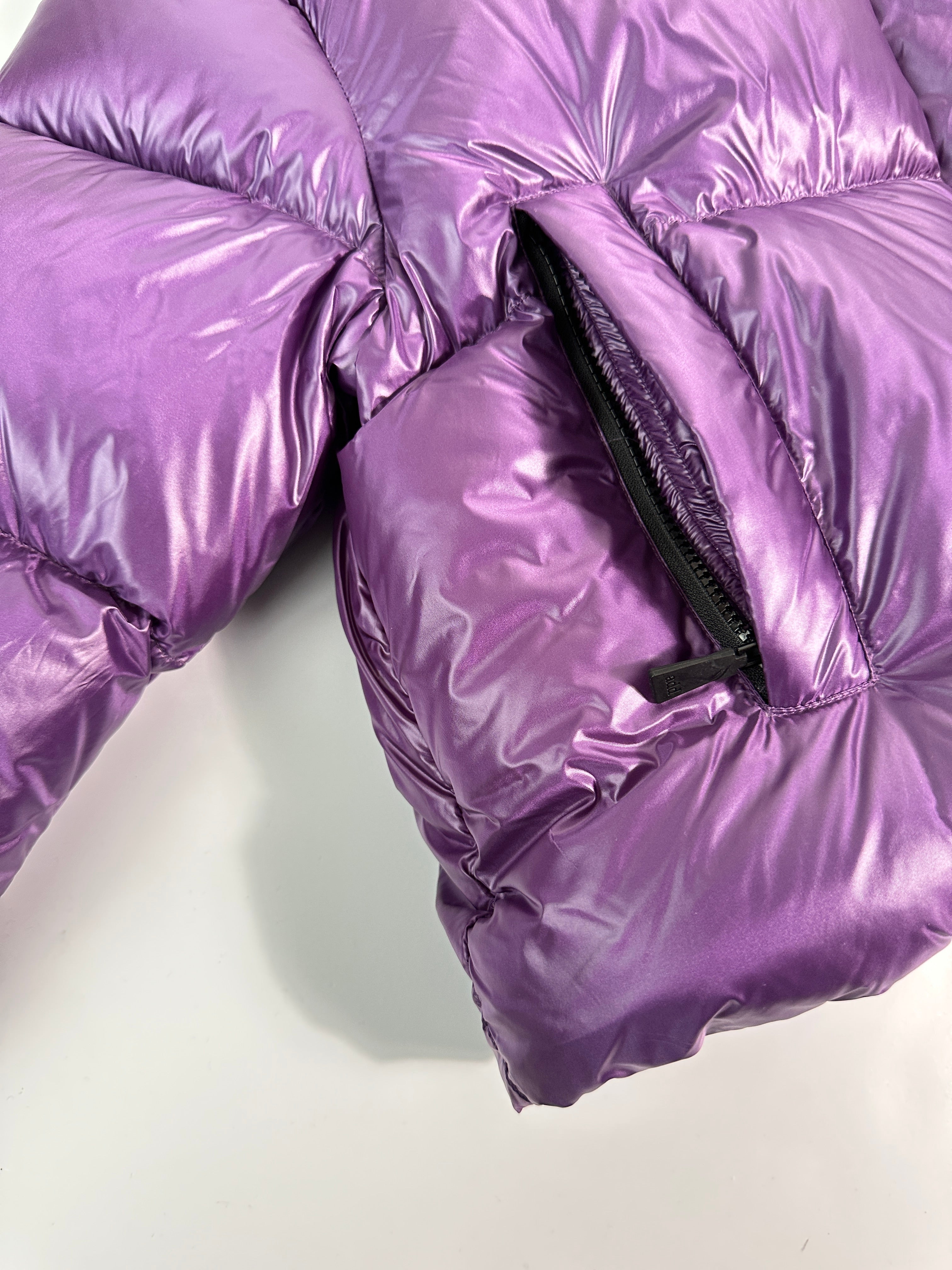 Purple Short Down Jacket