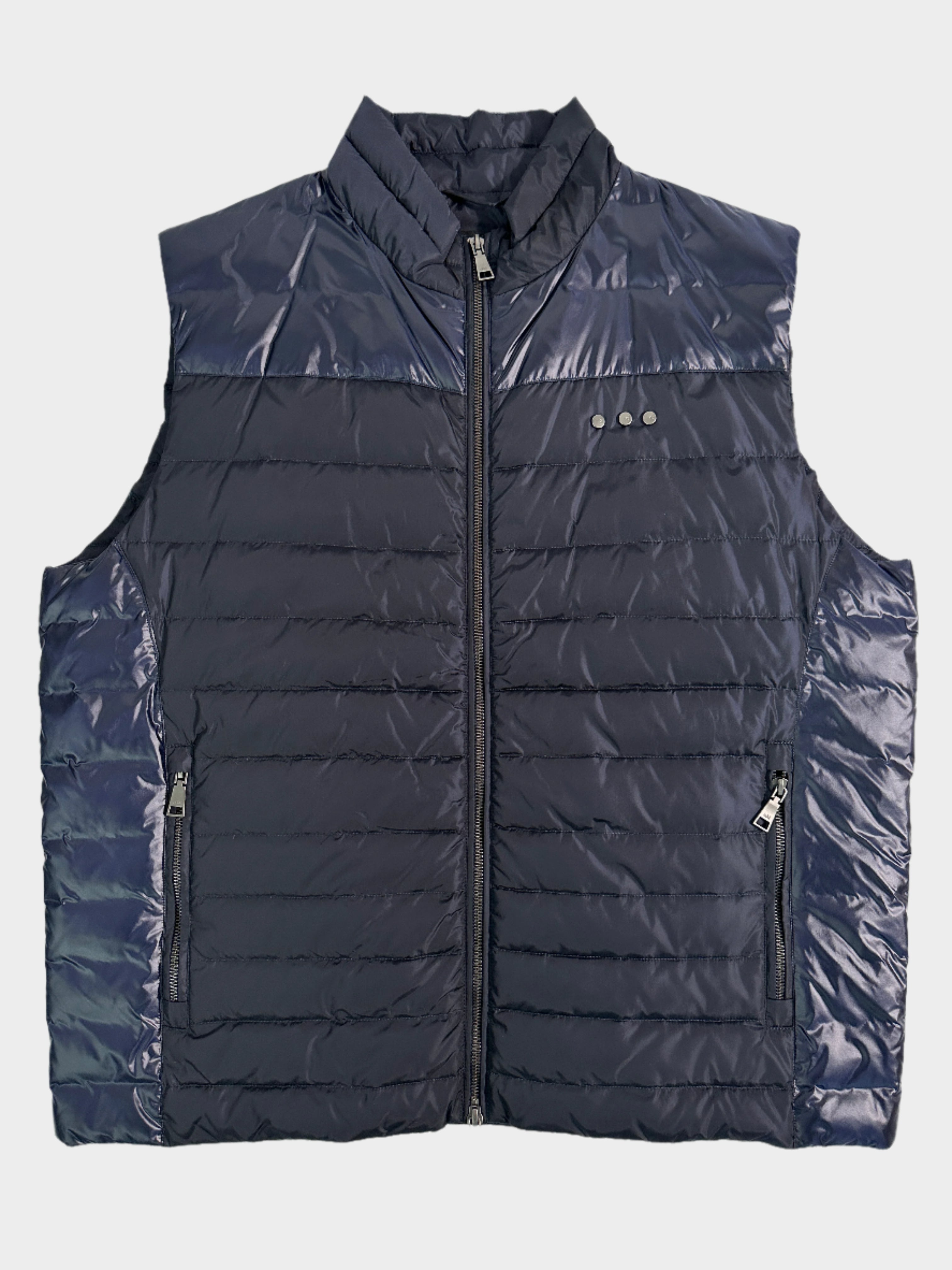 Dark Navy Down Vest