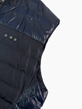 Dark blue down vest  -  | dBlank