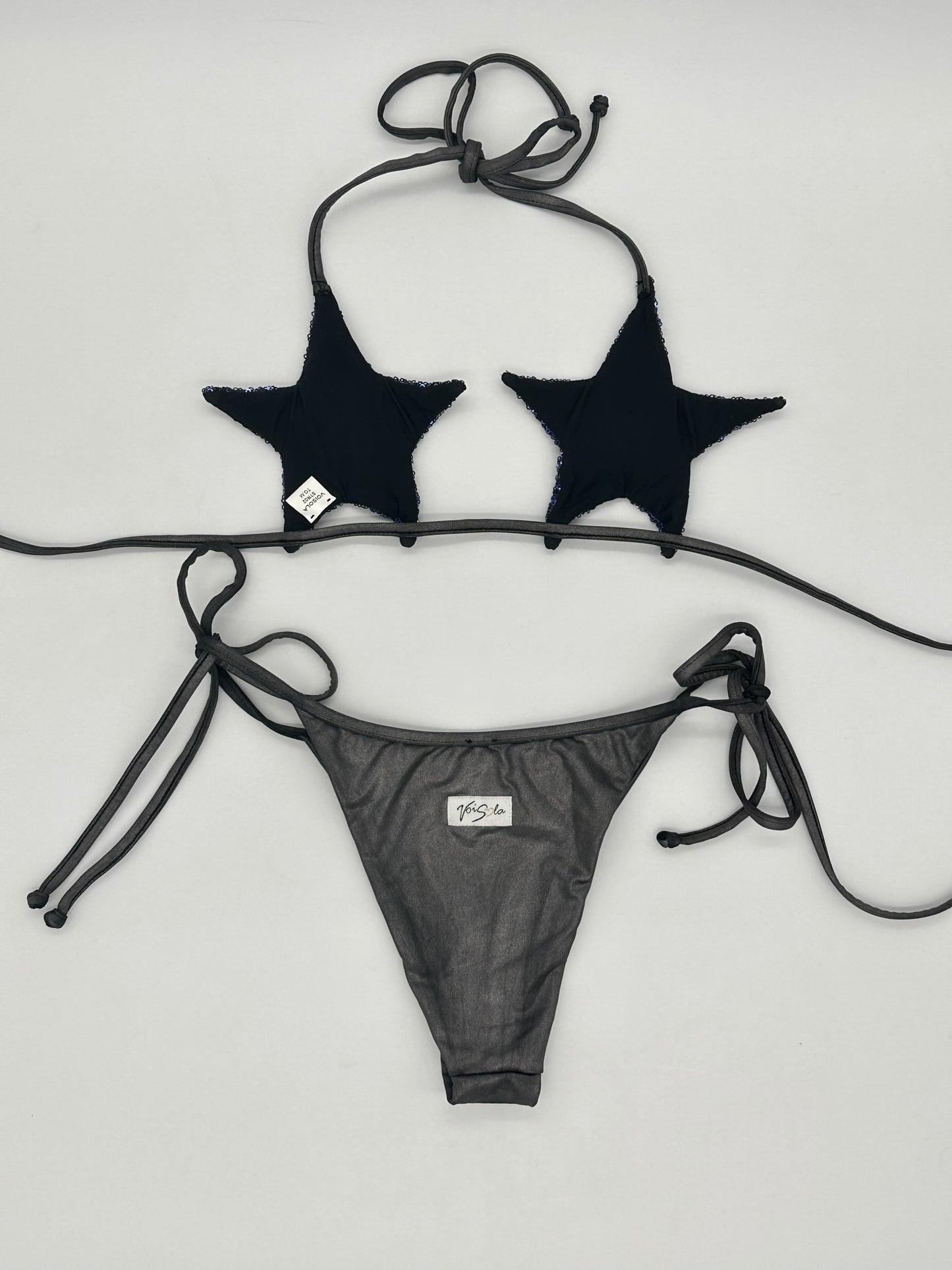 Star Sequined Bikini