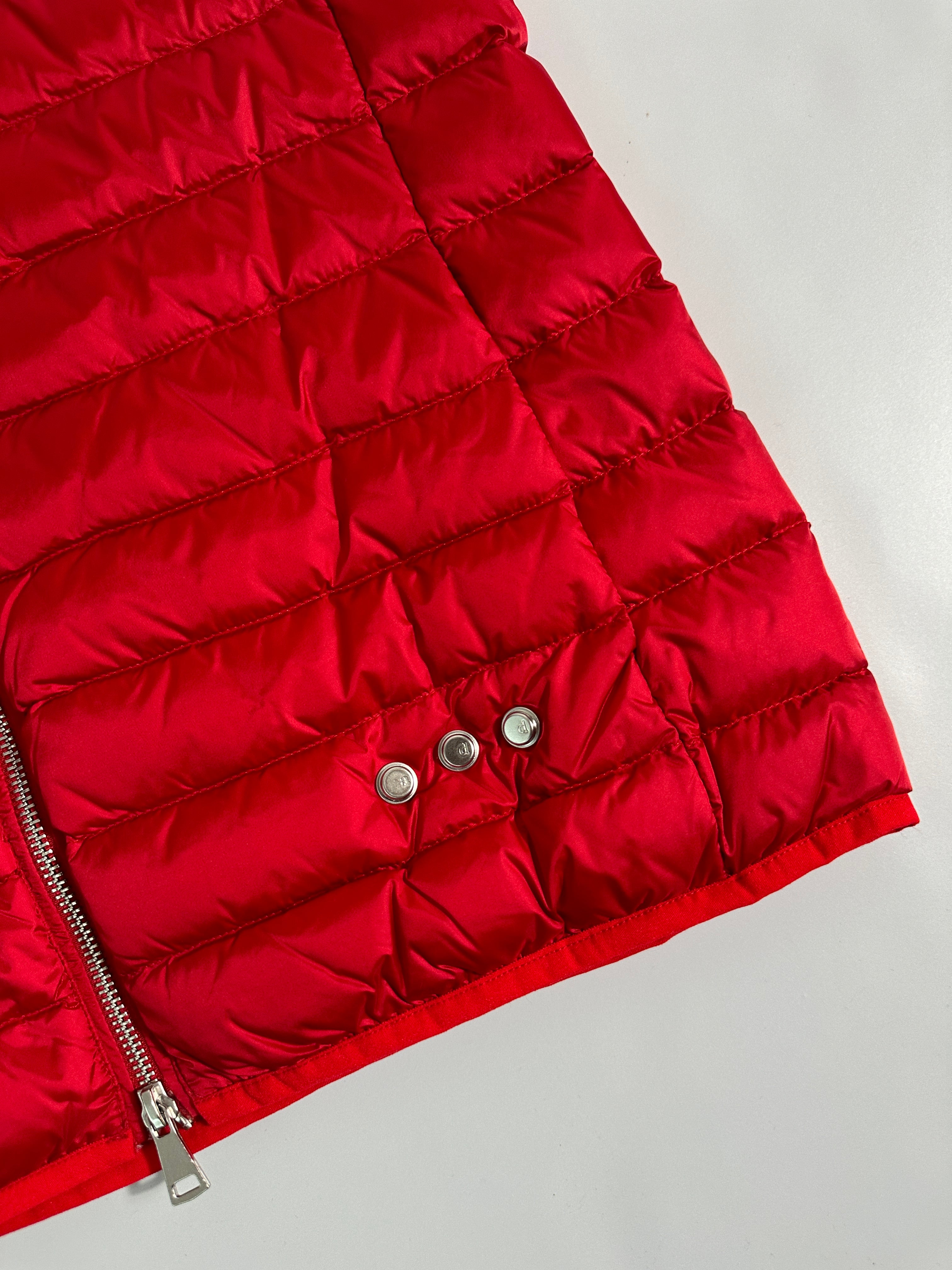 Red Lady Down Vest