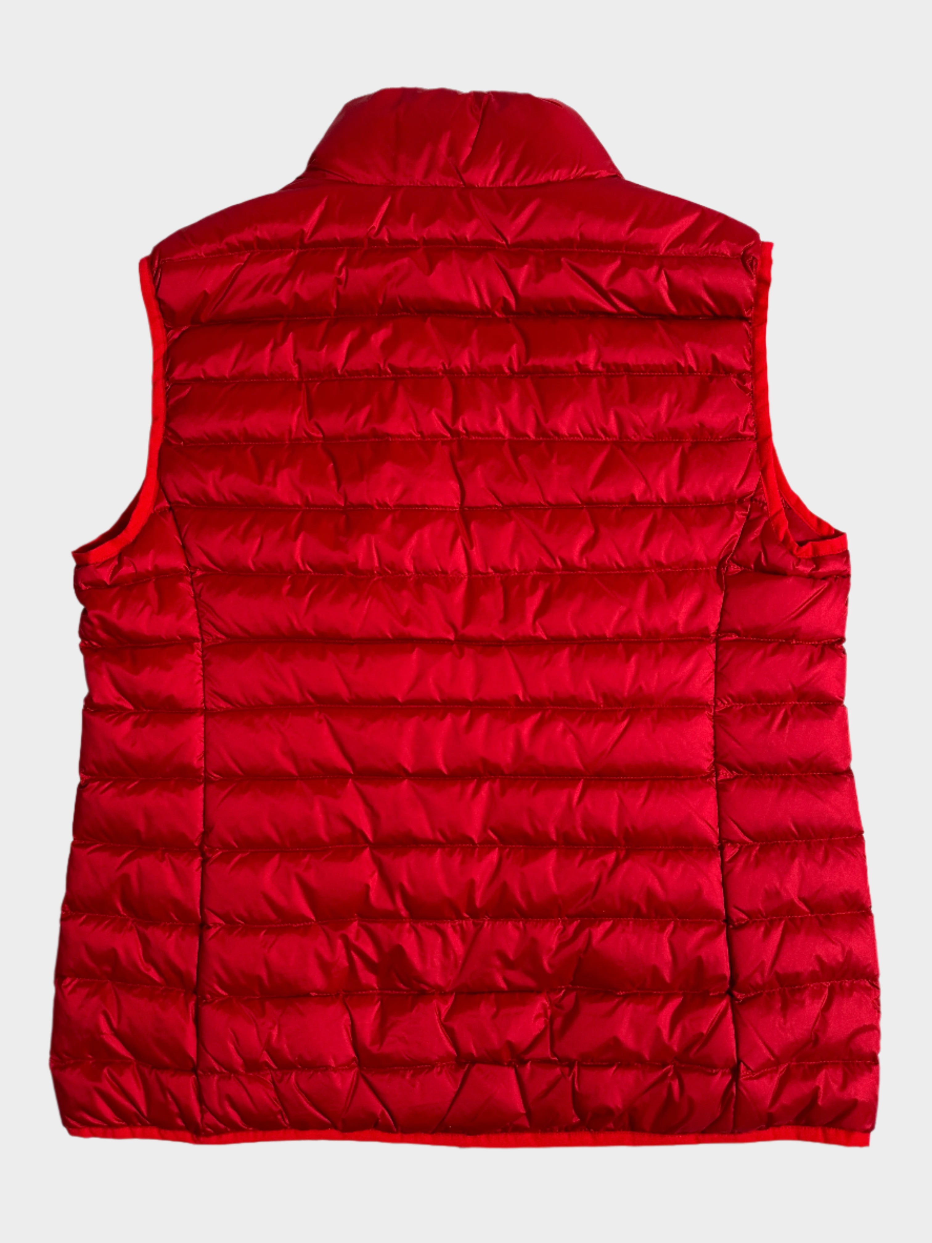 Red Lady Down Vest