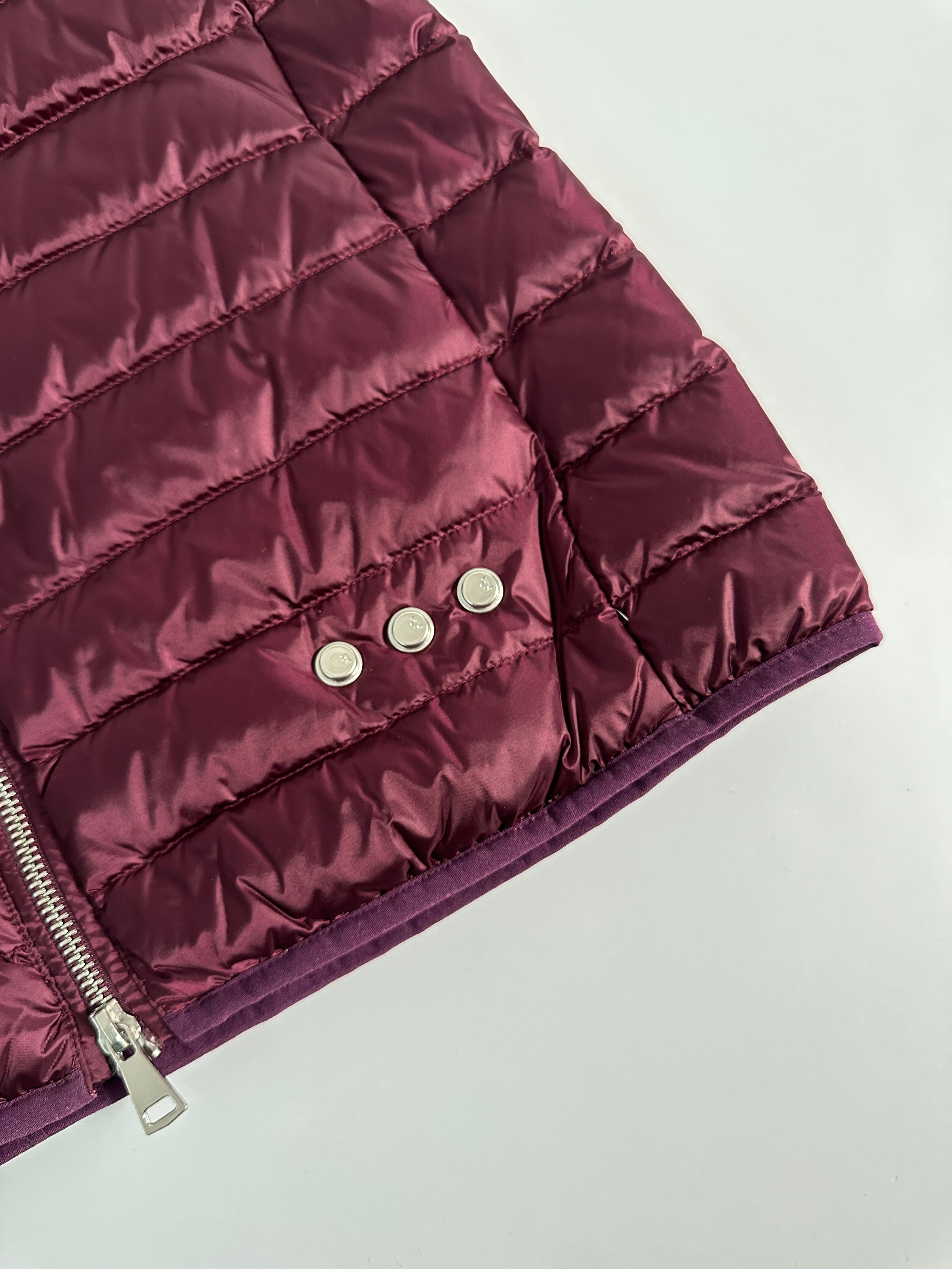 Burgundy Lady Down Vest