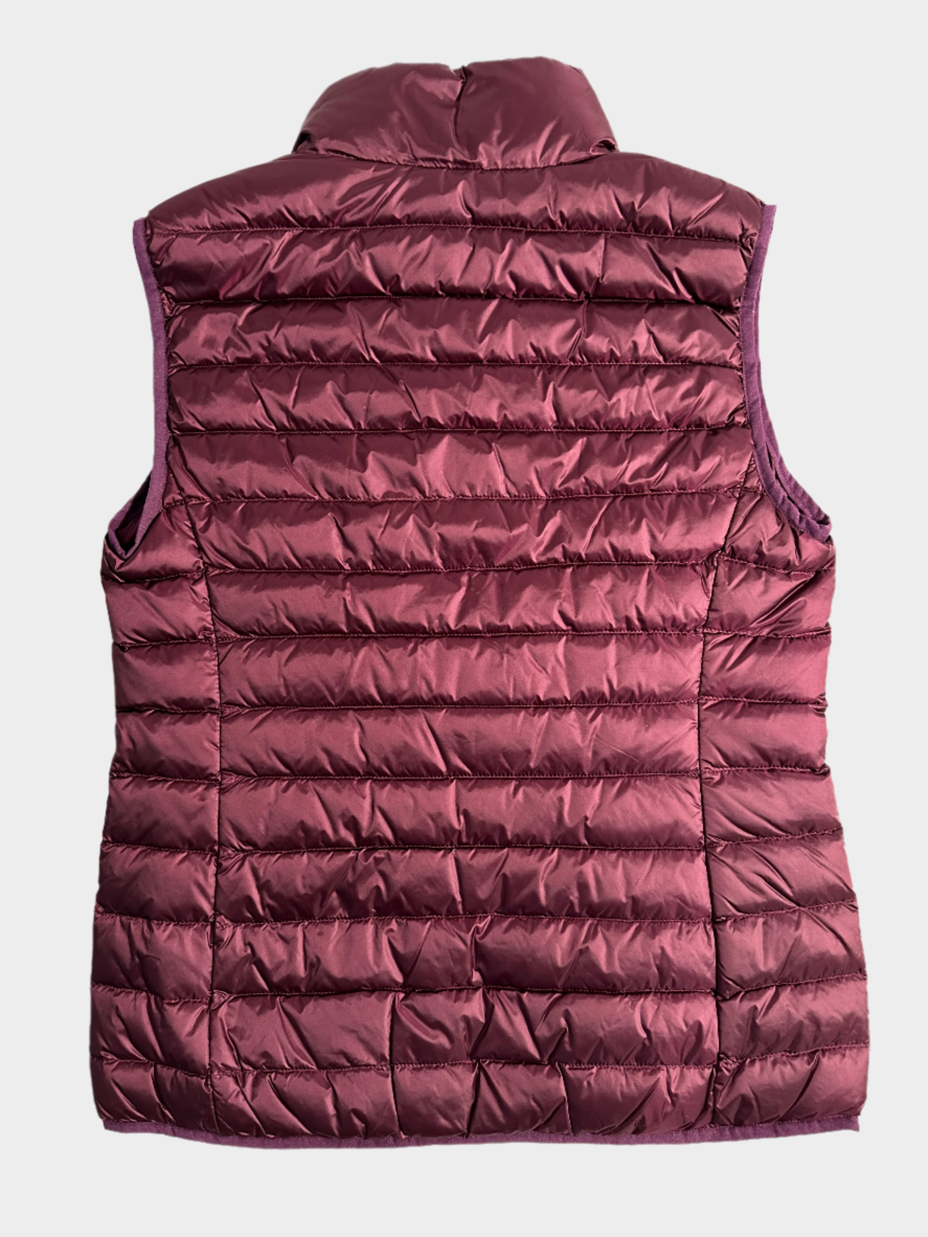 Burgundy Lady Down Vest