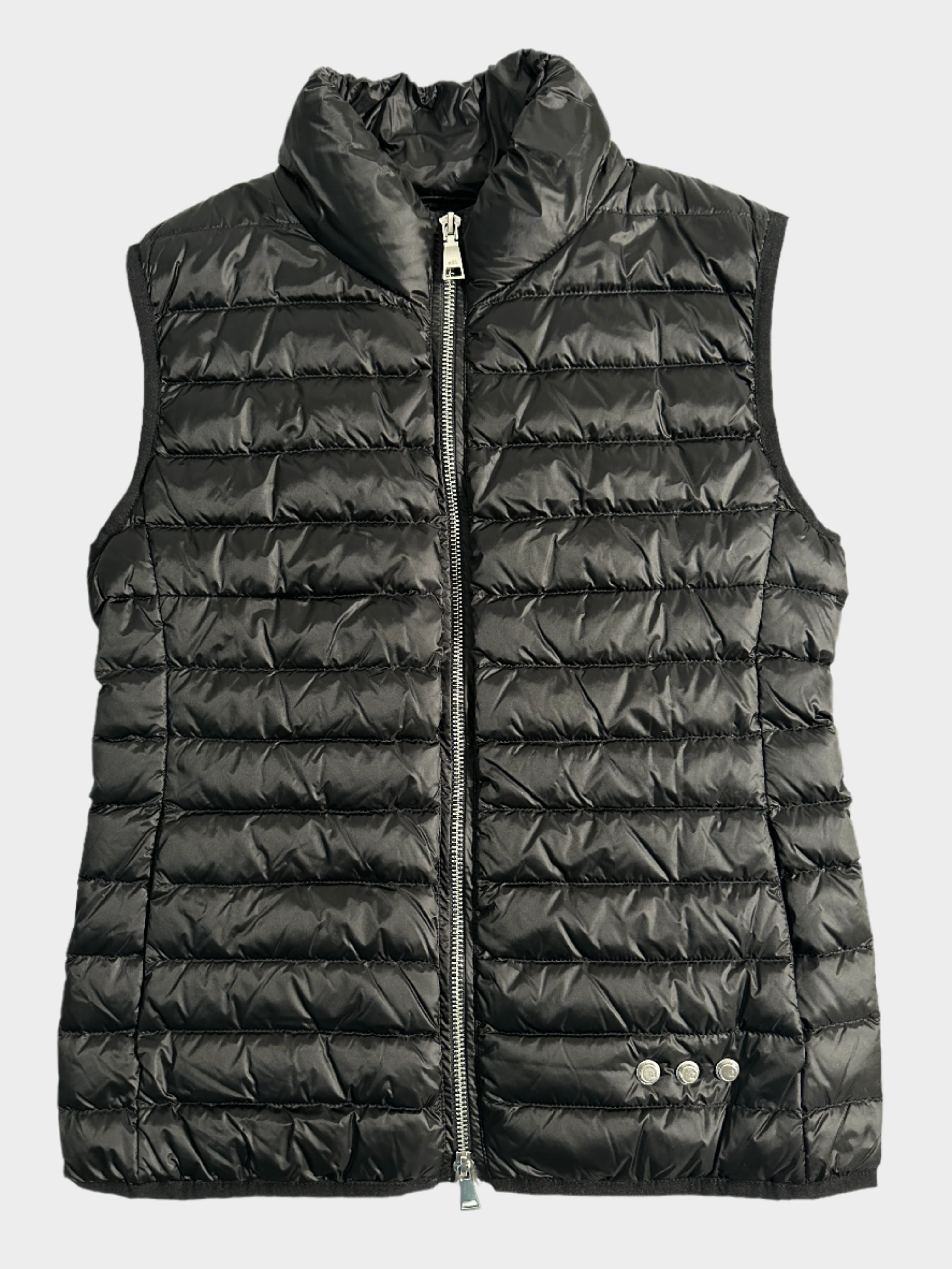 Black Lady Down Vest