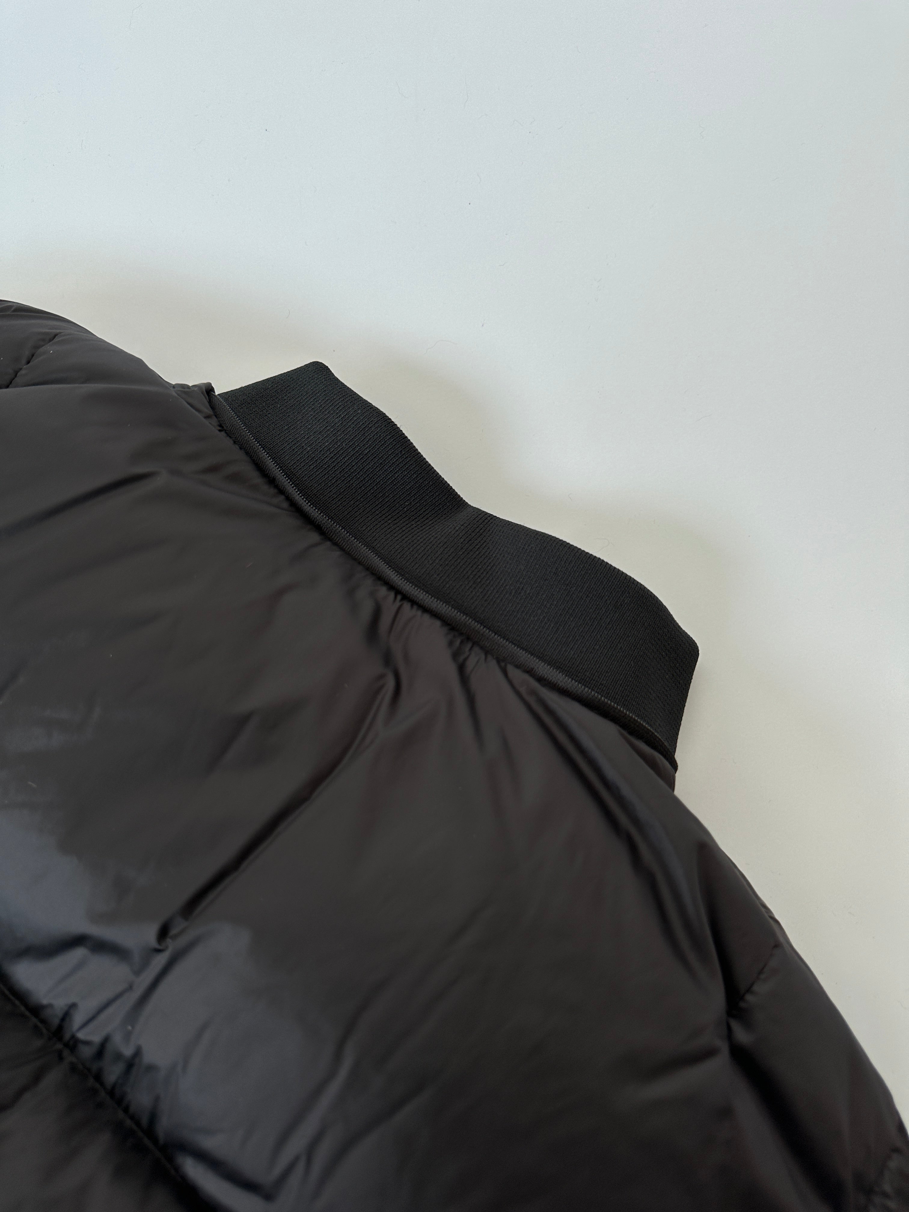 Black Puffy Down Jacket