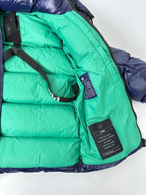 Navy blue jacket with removable hood  -  | dBlank