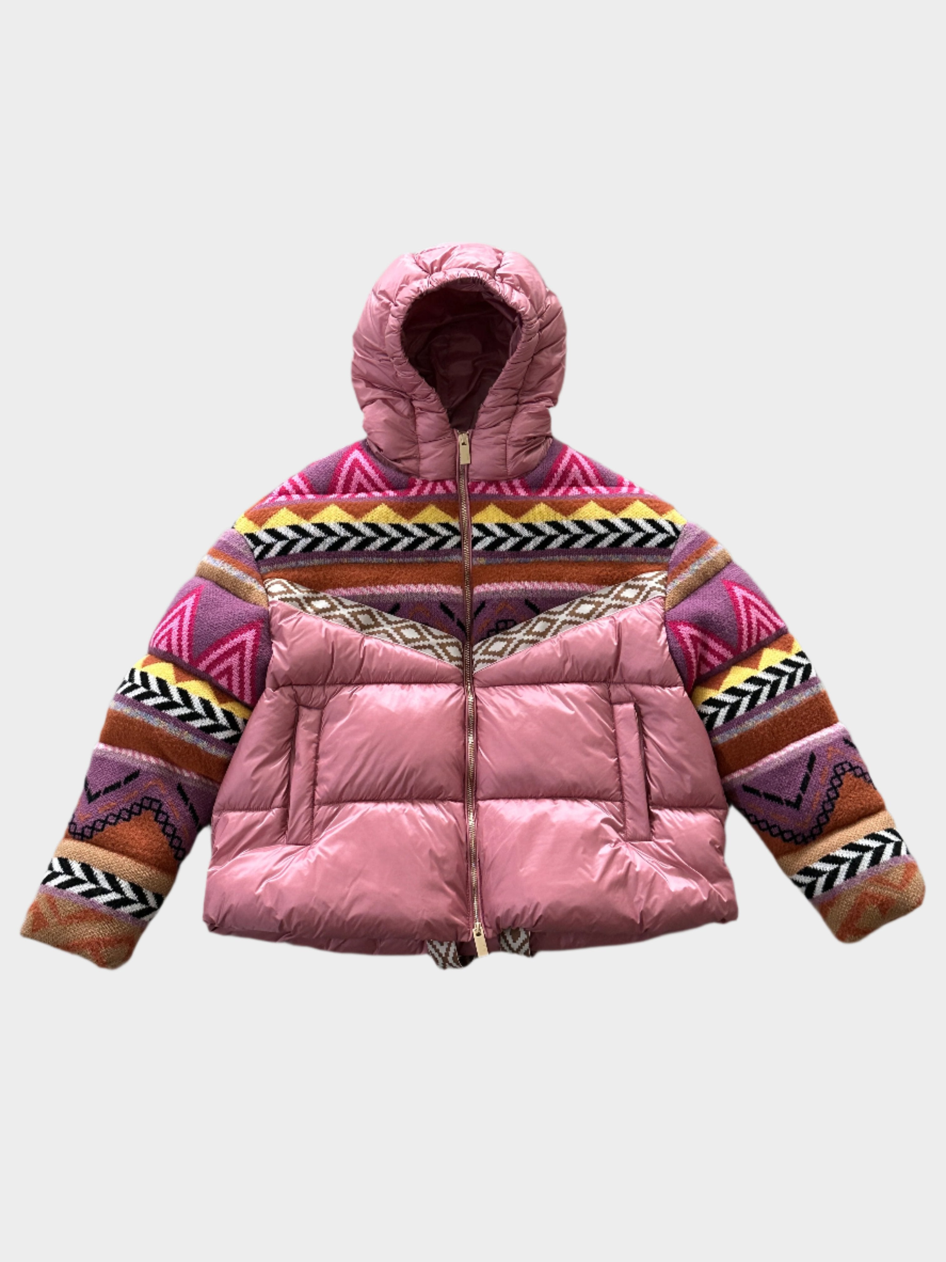 Knitted Puffer Jacket