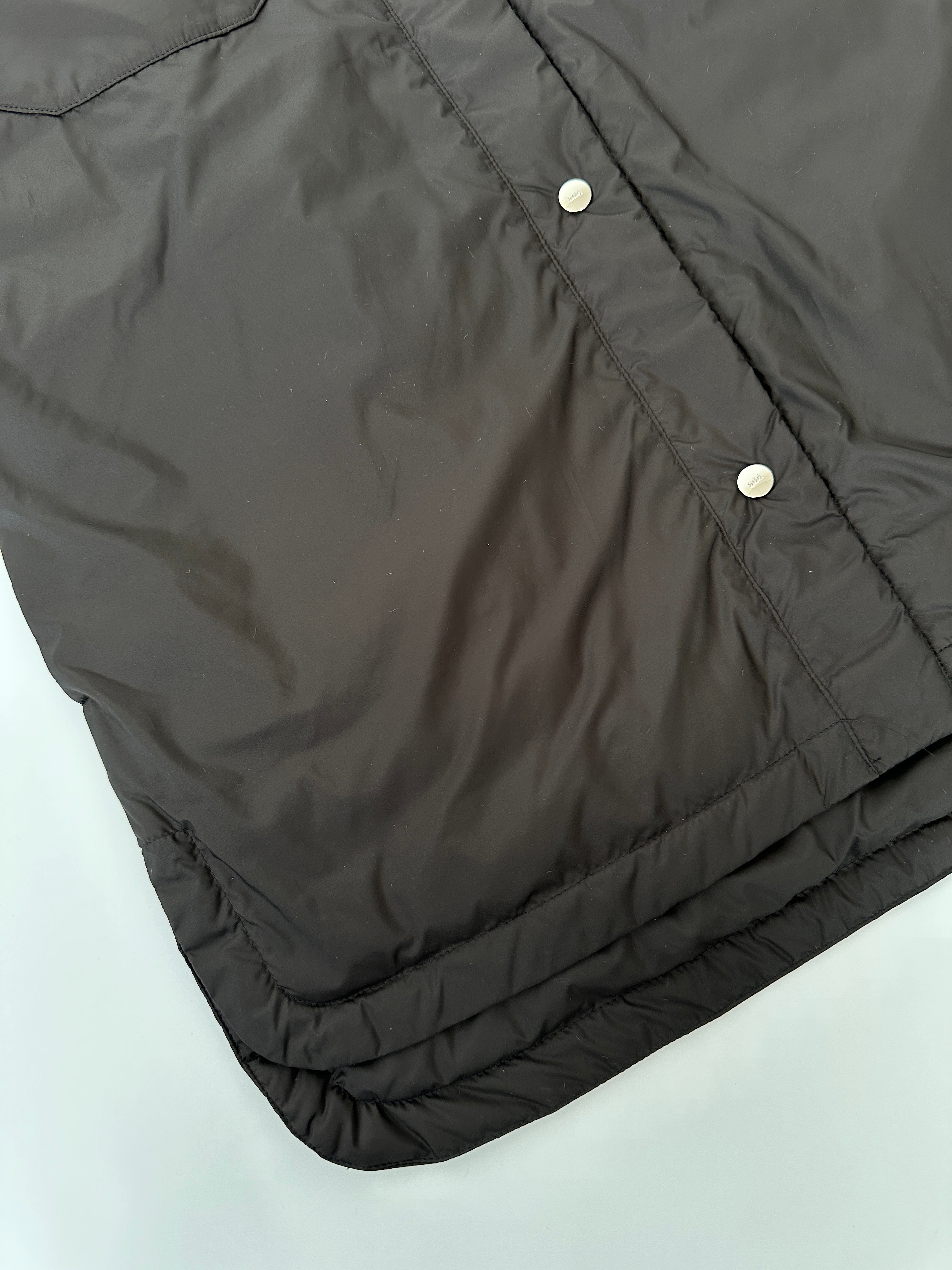 Black Down Shirt Jacket