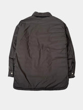 Black Shirt Style Down Jacket  -  | dBlank