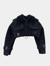Crop Sheepskin Jacket -  | dBlank
