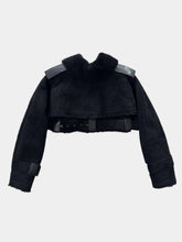 Crop Sheepskin Jacket -  | dBlank