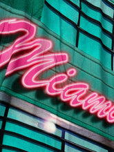 Multicolored Dress With Miami Print -  | dBlank