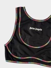 Top Nero Con Cuciture Arcobaleno -  | dBlank