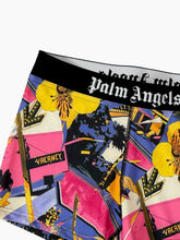 Multicolor Shorts With Miami Print -  | dBlank