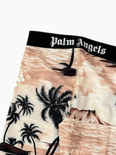 Beige Leggings With Tropical Print -  | dBlank