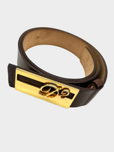 Classic Leather Belt with Buckle -  | dBlank