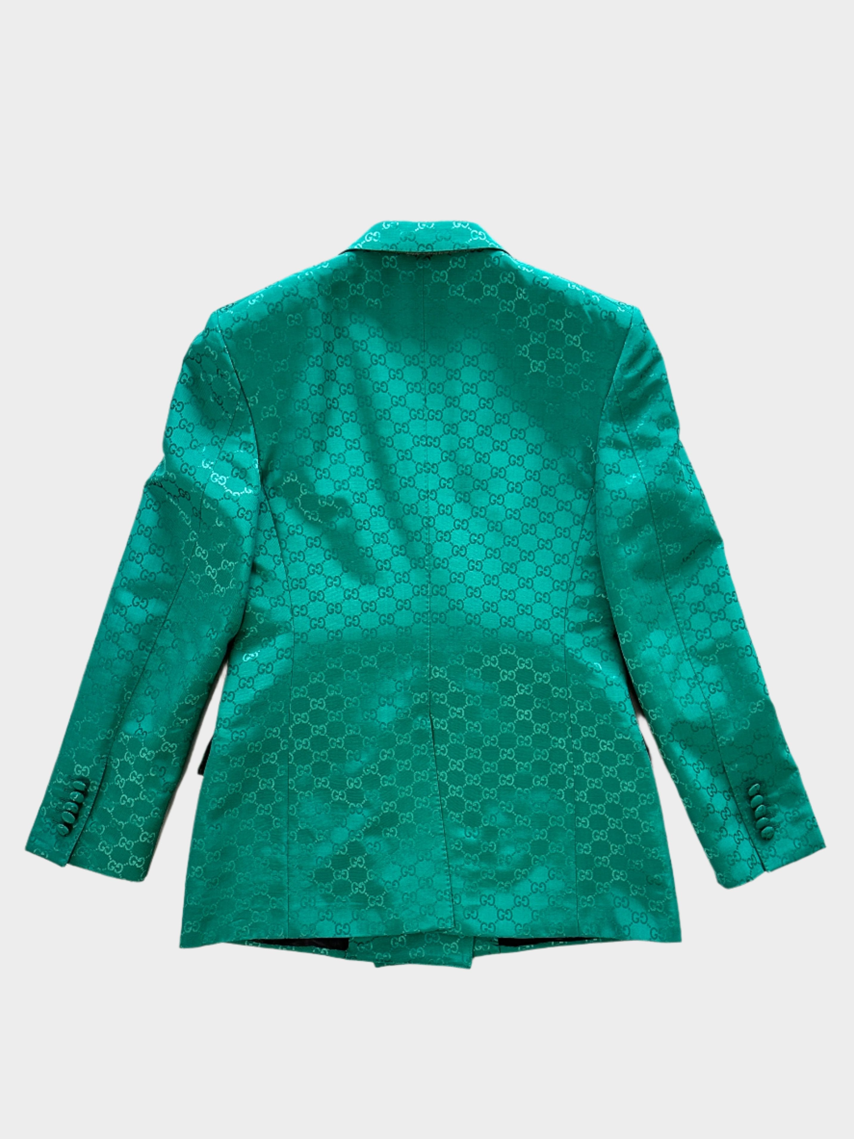 Green Blazer GG Monogram