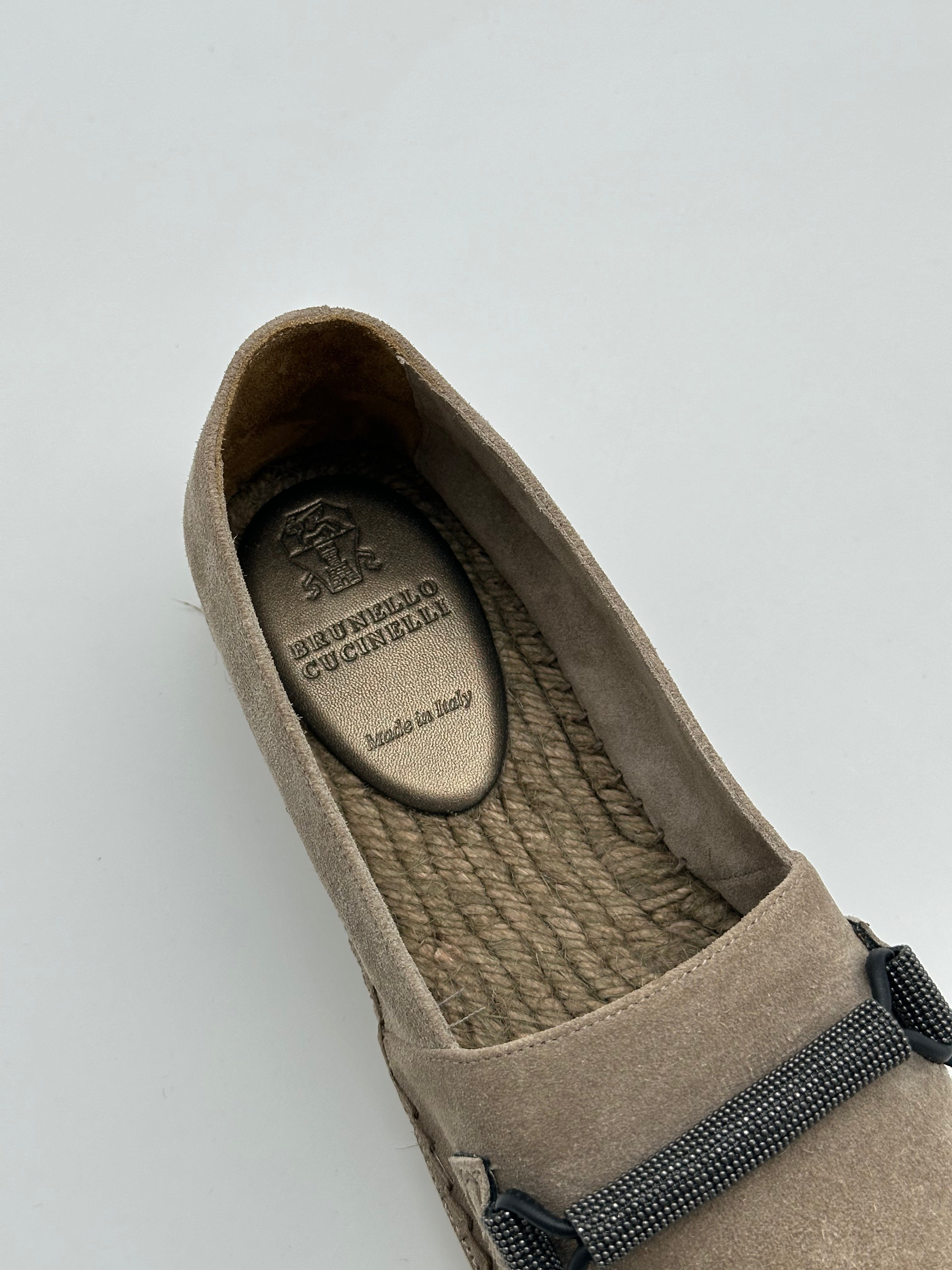 Suede Espadrilles