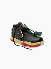 Black Low Top Puzzle Couture Sneakers -  | dBlank