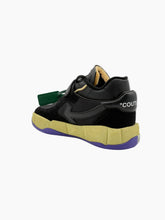 Black Low Top Puzzle Couture Sneakers -  | dBlank