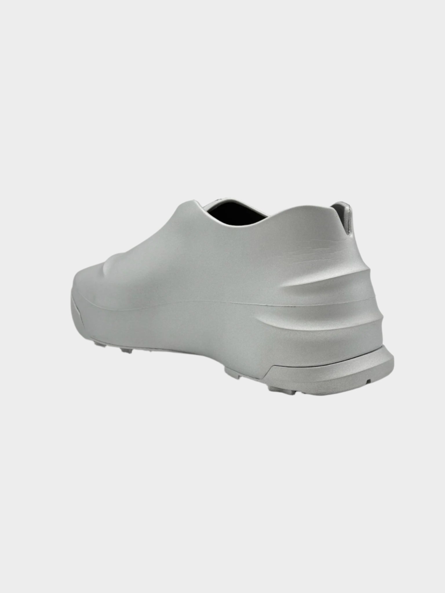 Silver Rubber Shoe