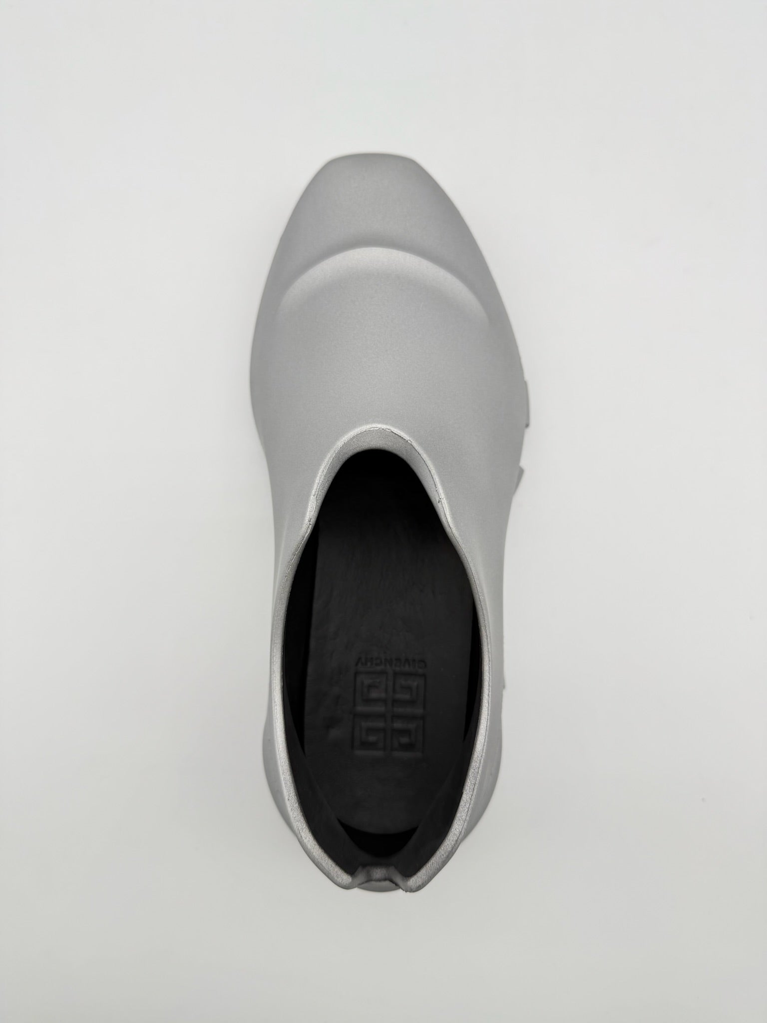 Silver Rubber Shoe