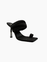 Black Satin Sandal -  | dBlank