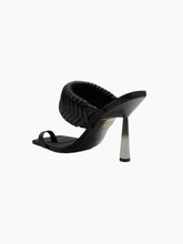 Black Satin Sandal -  | dBlank