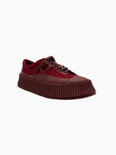 Bordeaux Canvas Sneaker With High Sole -  | dBlank