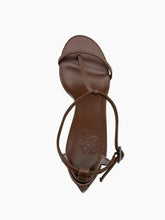 Brown Patent Leather Sandals -  | dBlank