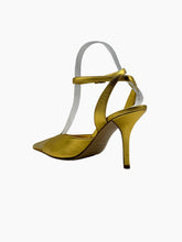 Gold Pumps With Rhinestone Toe -  | dBlank