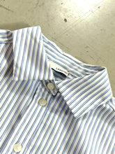 Striped Shirt With Classic Collar -  | dBlank