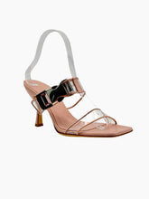 Pink Sandals With Maxi Buckle -  | dBlank