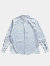 Striped Shirt With Classic Collar -  | dBlank