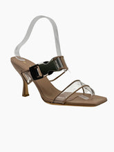 Brown Sandals With Maxi Buckle -  | dBlank
