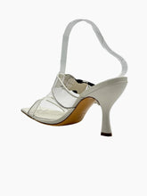 White Sandals With Maxi Buckle -  | dBlank