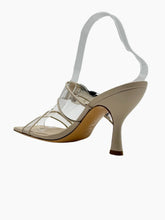 Beige Sandals With Maxi Buckle -  | dBlank
