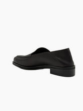 Black Leather Loafers -  | dBlank