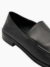 Black Leather Loafers -  | dBlank