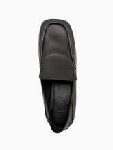 Black Leather Loafers -  | dBlank