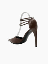 Brown Double Strap Sandals -  | dBlank
