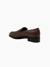 Brown Leather Loafers -  | dBlank