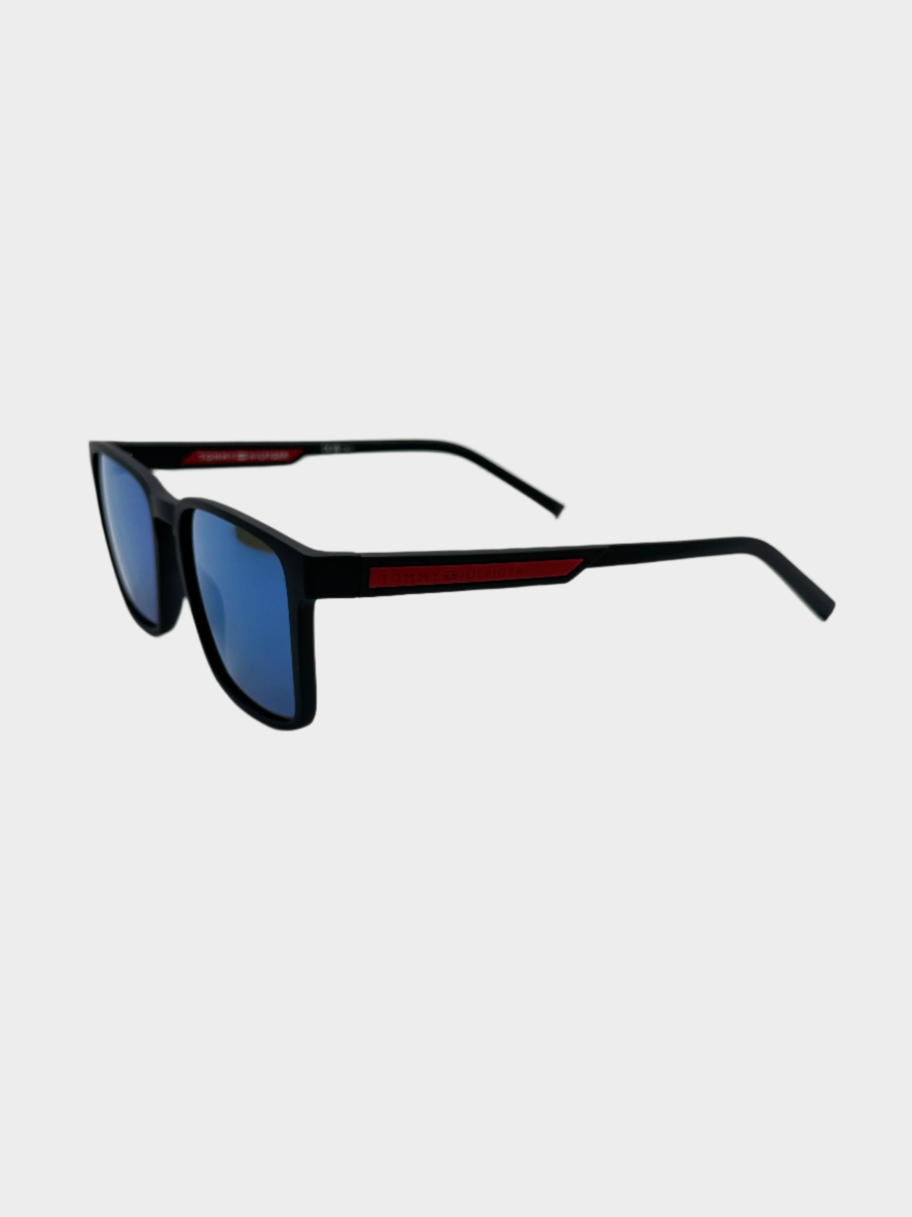 Blue Mirrored Sunglasses