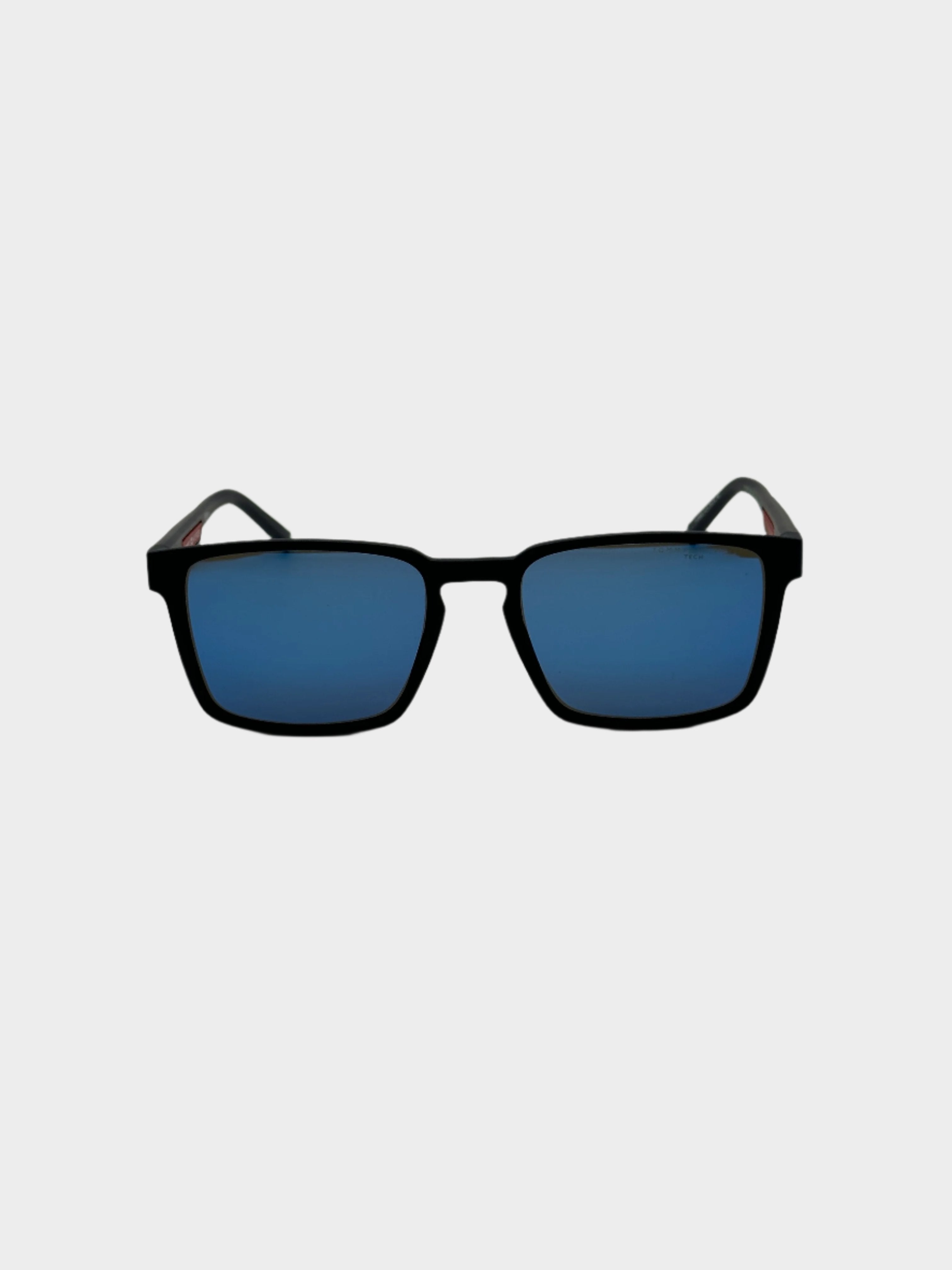 Blue Mirrored Sunglasses