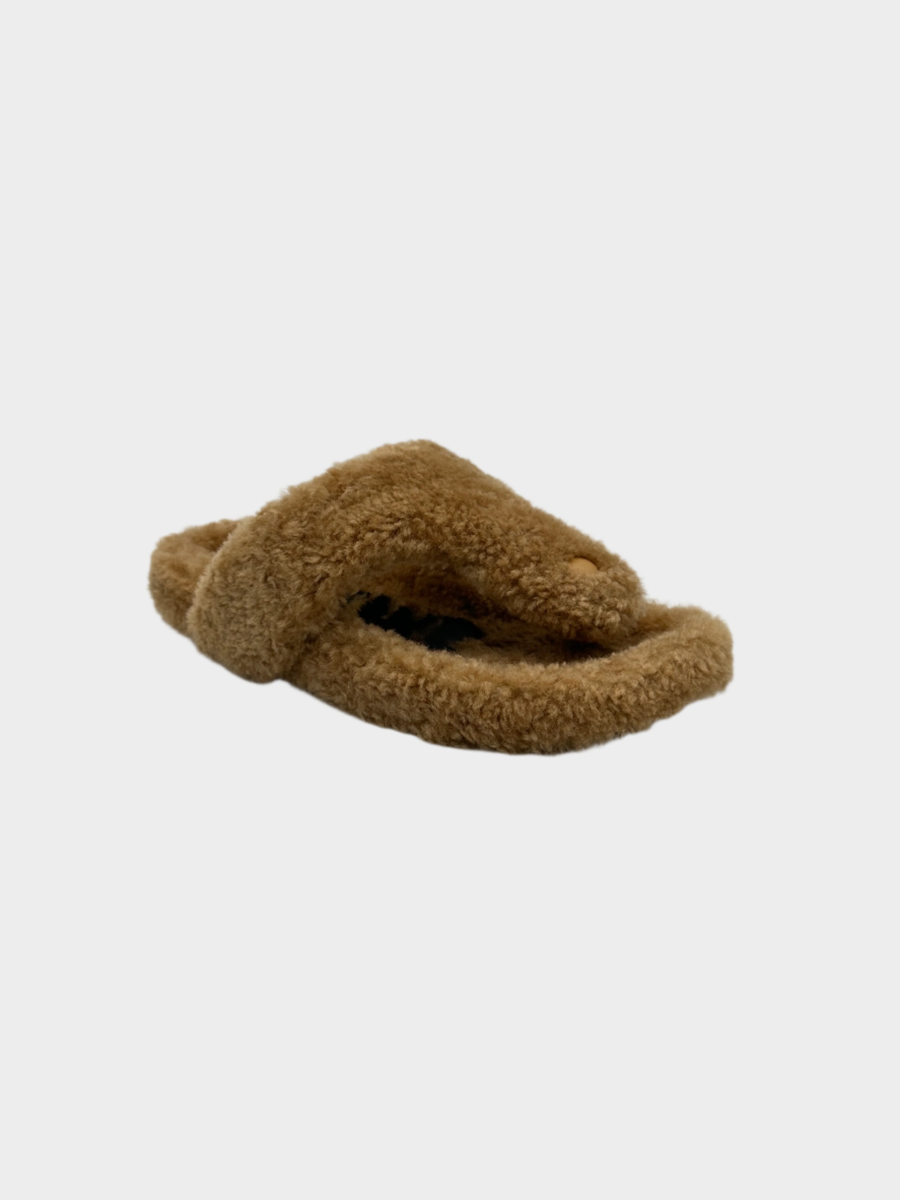 Sheepskin Sandal Beige