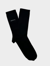 Calzini  Neri Con Logo Ricamato -  | dBlank