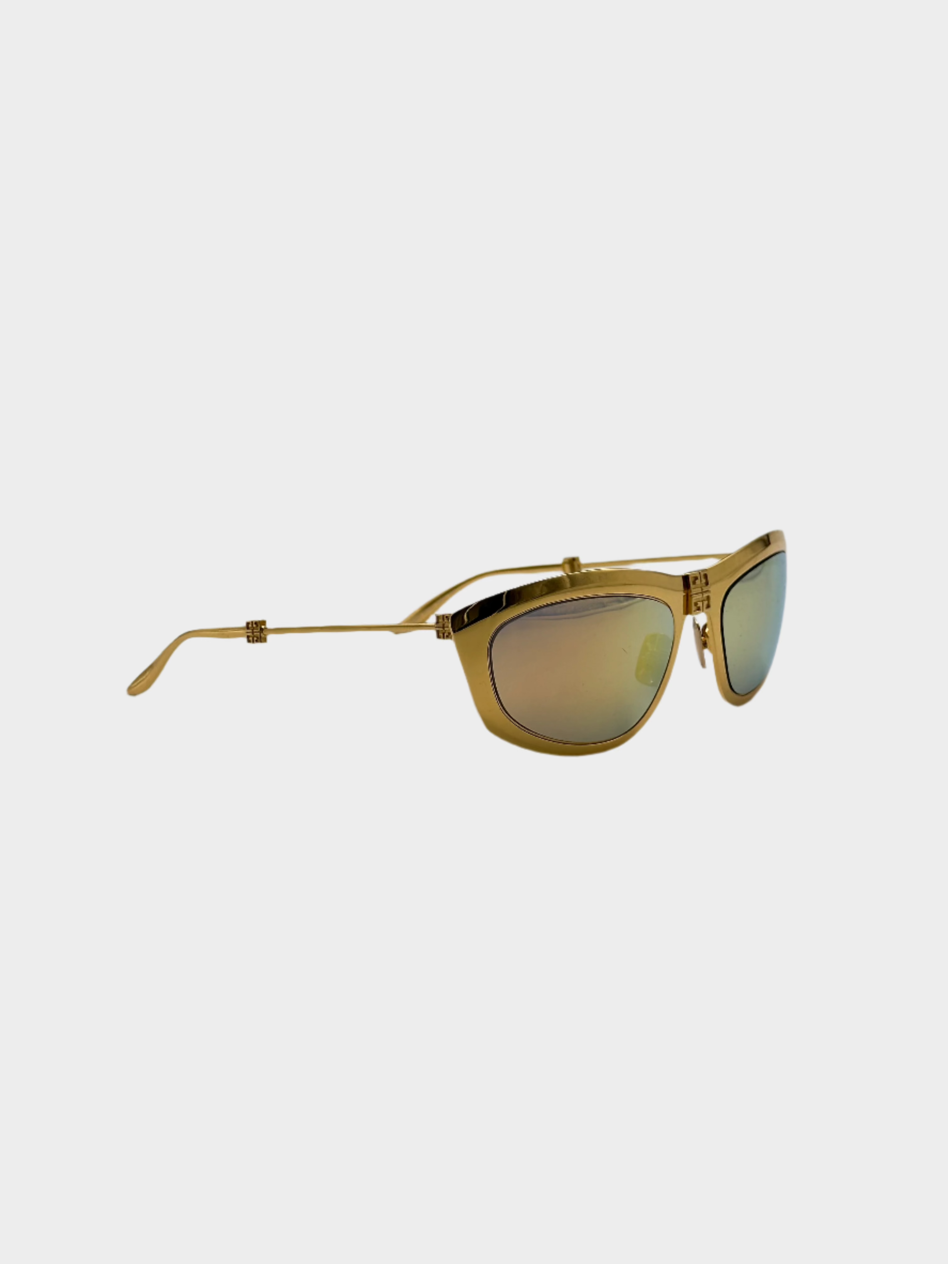 Gold Foldable Sunglasses